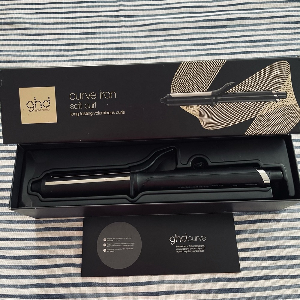 Ghd soft curl curling iron